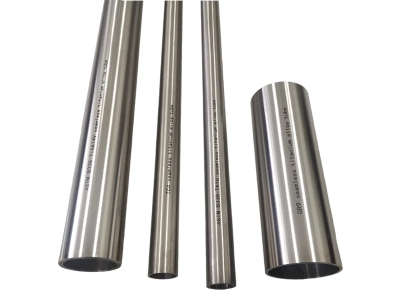 ASTM B338 TA18 Sømløs Titanium Legering rør